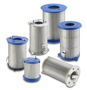 Push-Push and Push-Pull filter cartridges for dust removal