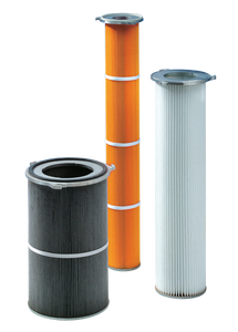 Filter Cartridges Ø 150, 214, 327 mm with 3 Lug Flange