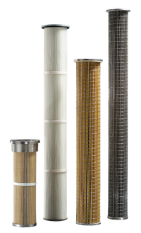 Filter elements for Hot Gas Filtration